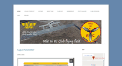 Desktop Screenshot of milehirc.com